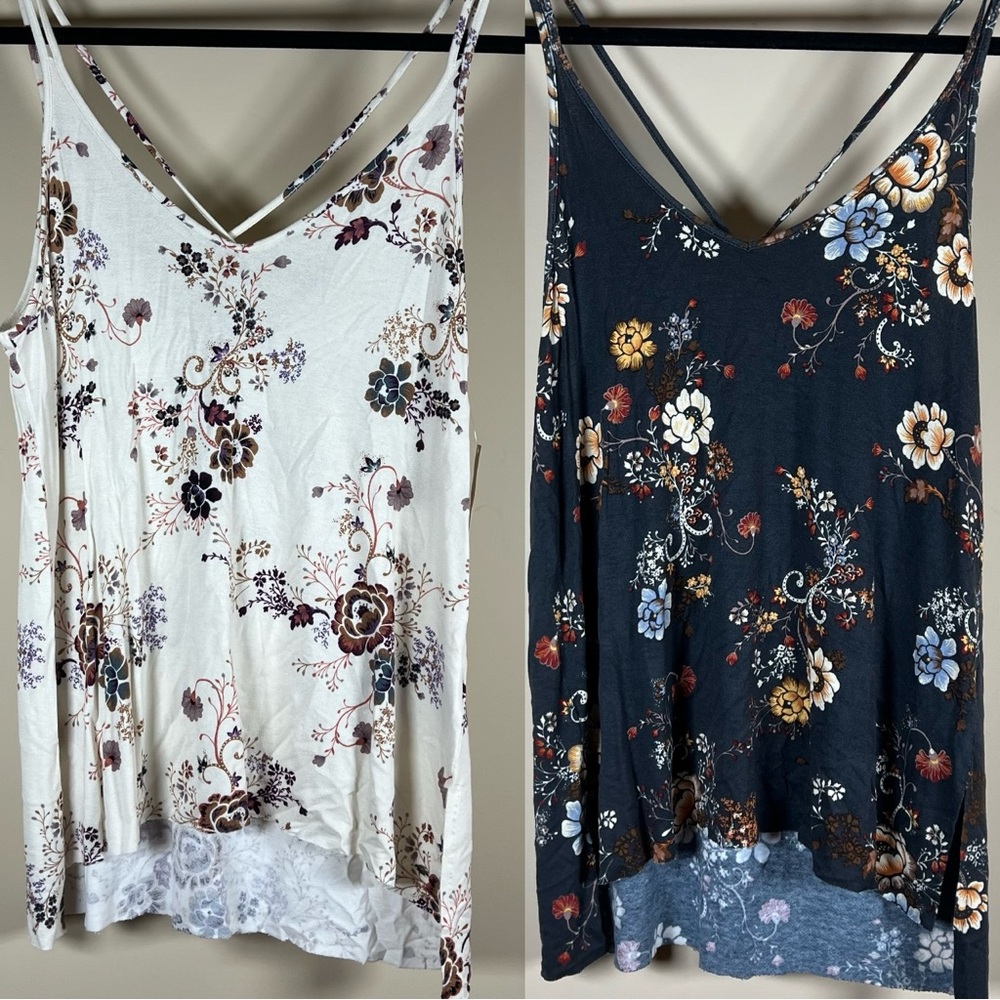 American Eagle BUNDLE Floral Soft Tanks